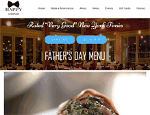 Tablet Screenshot of harborlightsrestaurant-ct.com